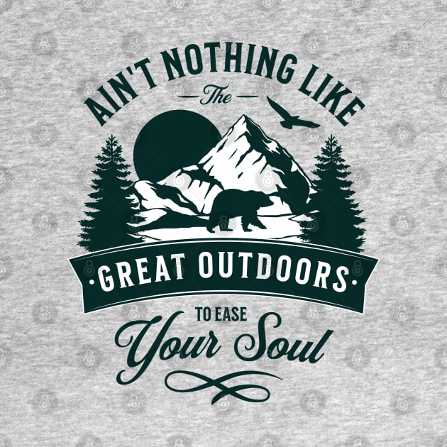 Country Bear The Great Outdoors by Sandpiper Print Design